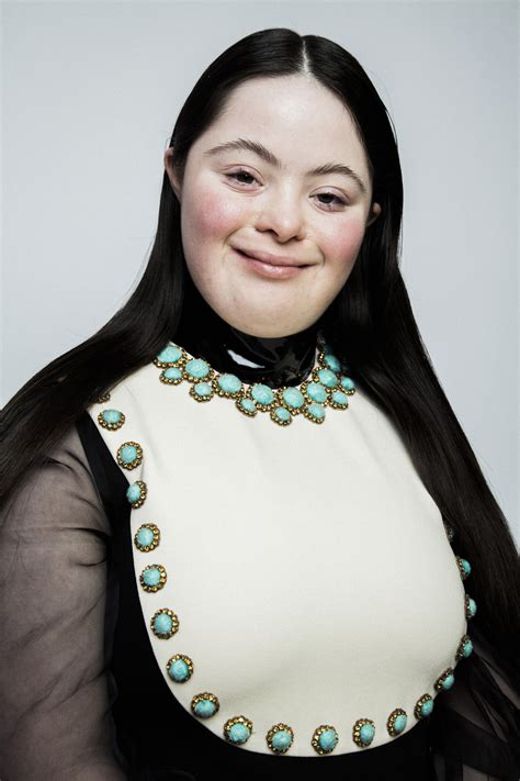 gucci downs model|down syndrome model Gucci.